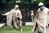 Památník padlých vojáků z Korejské války-Washington D.C.