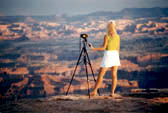 Canyonlands-dohled je 60 km daleko,Utah